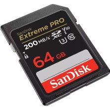 Sandisk Extreme Pro 64GB 200MB/S Sdxc Hafıza Kartı