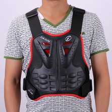 Stshop Motosiklet Koruma Yelek Omurga Göğüs Koruması Dirtbike Kırmızı M İçin Uygun (Yurt Dışından)