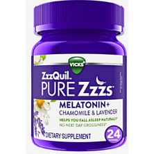 Vicks Zzzquil Pure Zzzs Gummies 24 Count