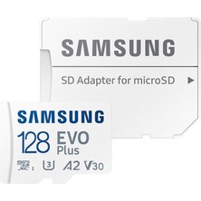 Samsung Evo Plus 128GB Tf Kart - Beyaz  (Yurt Dışından)