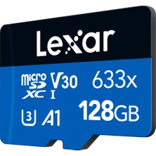 Lexar 633X 128GB Yüksek Performanslı Micro Tf Kartı  - Mavi  (Yurt Dışından)