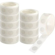 Parti Furyası Balon Yapıştırma Bandı Çift Taraflı 100 Adet 1,2 cm