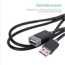 PrimeX Plus Prolink PB467-0100 1 Metre USB Uzatma Kablo, Kısa USB Uzatma Kablo