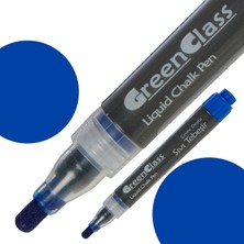 Green Class Sıvı  Tebeşir  Kalemi-Mavi-10’ Lu