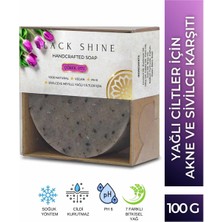 Black Shine Çörek Otu SabunuCiltler Için,cildi Yağdan Arındırır Doğal 100GR