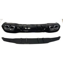 Mercedes w177 hb arka tampon difüzörü ve egzoz seti 2019+