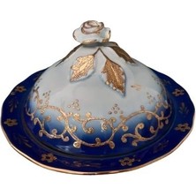 Kütahya Porselen Sultan Şekerlik Kobalt Renk