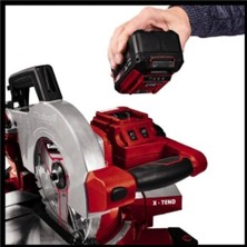 Einhell Akülü Gönye Kesme Te-Ms 18/210 Li Kit + 4 Ah Akü ve Şarj Cihazı