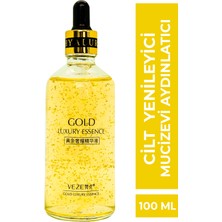 Venzen Veze 24K Altın Serum, Mucizevi Aydınlatıcı, Nemlendirici ve Onarıcı Serum (100ML)