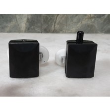 Venita Siyah Duşakabin Cam Kabin Tekerleği Takım 24 mm