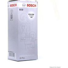 Bosch Ampul 12V 21W 1016 Çift Duy Şaşı P21/5W BAY15D 10 Adet