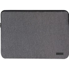 D'vers Su Geçirmez Fermuar Detaylı Unisex 15-15,6 Inç Uyumlu Macbook Kılıf Notebook Laptop Çantası