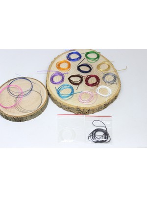 Yaşam Tohumu Paraşüt / Metal / Esneyebilir Ip 17'li Set / 1 Metre