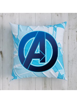 Lisanslı Disney Avengers Pamuk Lisanslı Kırlent