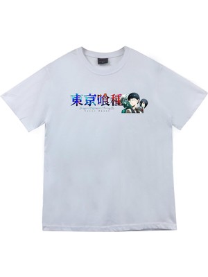 stonedfame Tokyo Ghoul Anime Baskılı Tshirt