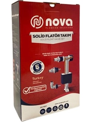 Nova Solid Flatör Takımı 4726