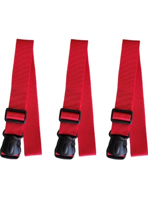 Sar 3 Adet Valiz Bavul Emniyet Kemeri