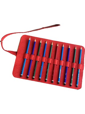 Modica Helsinki - Hakiki Deri Natürel Rulo Kalemlik