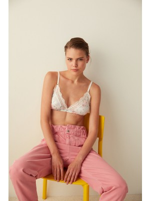 Penti Kar Beyaz Little Lace Sütyen