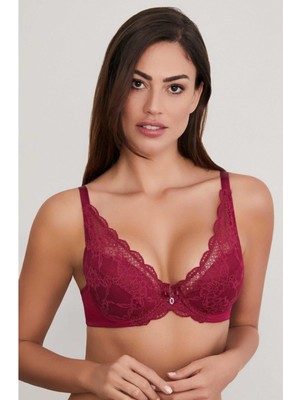 Eros Kadın ERSK310 Emmly Balenli Kaplı Üçgen Tek Sütyen EROS01051