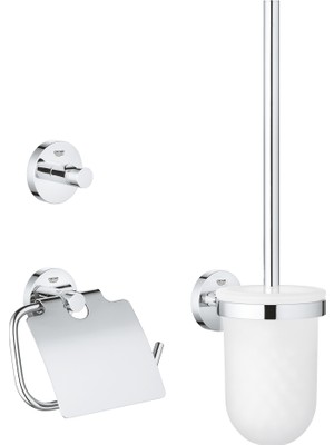 Grohe Essentials City 3'ü 1 Arada Tuvalet Aksesuar Seti