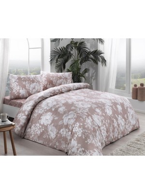 Taç Nevresim Takımı Abril Cappuccino Tek Kişilik