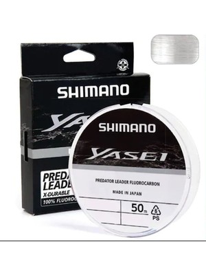 SHIMANO Yasei Predator %100 Fluorocarbon 50M Misina 0.22MM