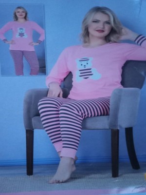 Sude Pembe Genç Pijama Takımı