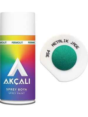 Akçalı Sprey Boya 354METALİK Jade 400 ml