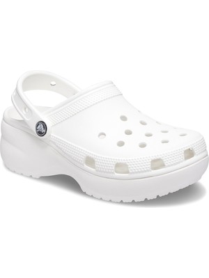 Crocs Classic Platform Clog Beyaz Kadın Terlik