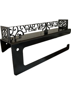 Thermall Metal Havluluk Askılı Raflı Tutacak