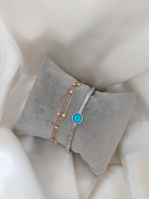 Bers Aksesuar Kadın Altın Kaplama Kararmaz Kombin Bileklik