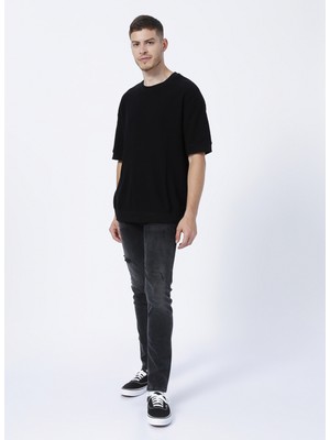 Bad Bear Normal Bel Skinny Fit Gri Erkek Denim Pantolon 22.01.70.004_XAVIER Jeans