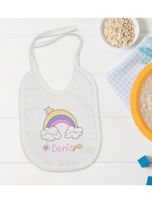 Bk Kids Kişiye Özel Isimli Bebek Mama Önlüğü - Model 26