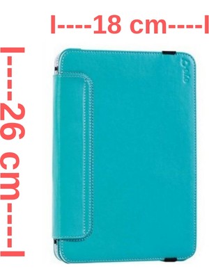 OEM 18 x 26 cm Ölçülerinde Turkuaz Tablet Kılıfı