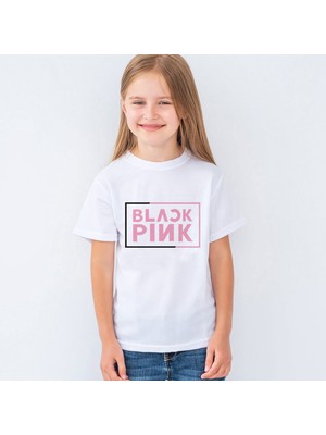 Morinna Blackpink Baskılı Unisex Çocuk Tişört T-Shirt Mr-18