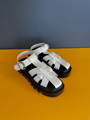 BeBeQ Target Bej Mat Tokalı Kadın Sandalet