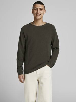 Jack & Jones Jjehill Knit Crew Neck Noos-12157321