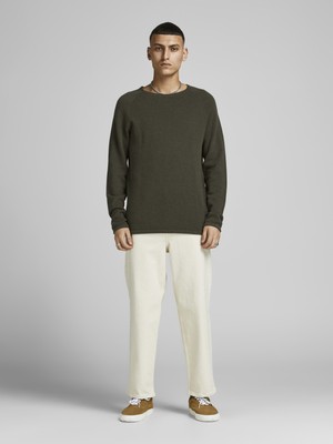 Jack & Jones Jjehill Knit Crew Neck Noos-12157321