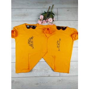 Sevgili Kombini Erkek Aslan Dişi Aslan Tişört