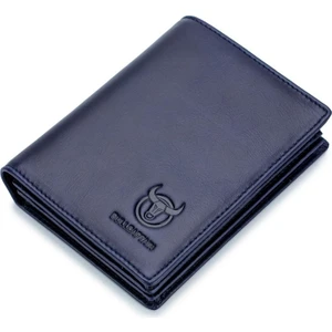 Bull Captain QB027 Erkek Cüzdan - Mavi (Yurt Dışından)
