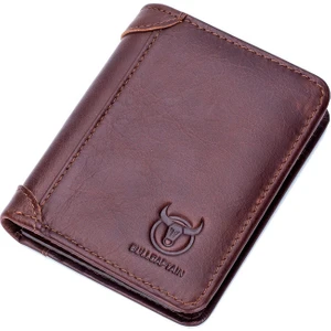 Bull Captain QBS031 Erkek Cüzdan - Kahverengi (Yurt Dışından)