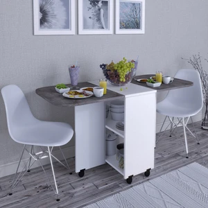 Rafineri Tasarım Açılır Kapanır Yemek Masası Mdf