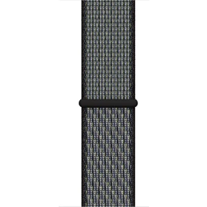 Samsung Galaxy Watch 4 44 mm R870 Için Dokuma Kordon Indigo Mavi/limon Yeşili
