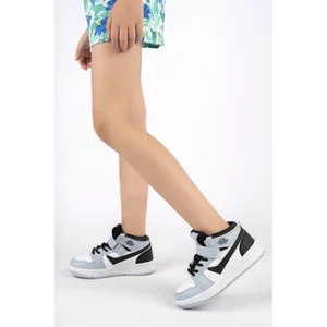 Çocuk Petrol Bilekli Sneakers