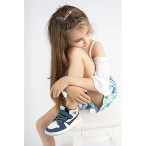 Çocuk Petrol Bilekli Sneakers