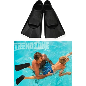 Siyah Havuz ve Deniz Yüzücü Ayak Paleti - Taşıma Çantalı