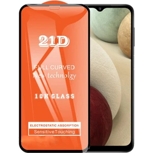 Samsung A12 Ekran Koruyucu 21D Tam Kaplayan Kavisli