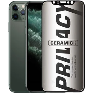 Apple iPhone 11 Pro Max Hayalet Ekran Koruyucu Mat Seramik Gizli