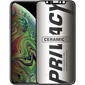 Apple iPhone Xs Max Hayalet Ekran Koruyucu Mat Seramik Gizli